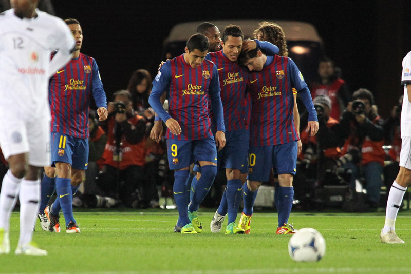 2011年12月19日,在2011世俱杯決賽中巴薩戰勝對手桑托斯,獲得世俱杯冠軍,而此前巴薩連續獲得了西甲冠軍、歐冠冠軍、西班牙超級杯冠軍、歐洲超級杯冠軍,這次奪冠標志著巴薩完成了一次五連冠的偉業,迎來了巴薩“夢三”時代的高峰,而帶領隊伍奪冠的梅西也成為巴薩“夢三”的標志。