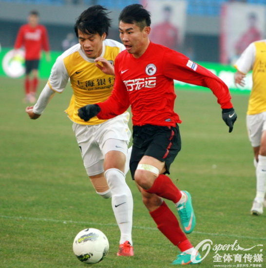 2013賽季，大連阿爾濱再次投入大手筆，遼足核心於漢超以3500萬的轉會費加盟。