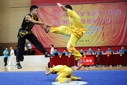 全国中学生武术锦标赛在包头举行2
