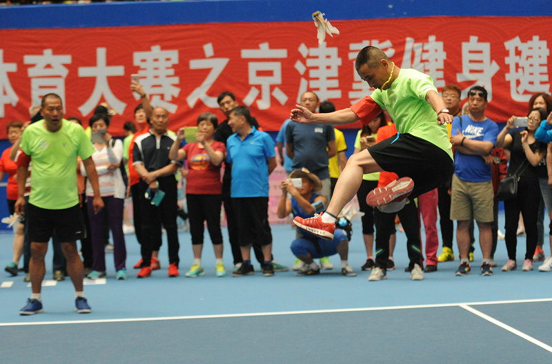 毽之舞——踢毽高手秀毽技，京津冀毽友助力冬奧【9】