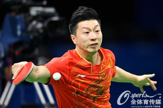馬龍奪得裡約奧運會乒乓球男單冠軍