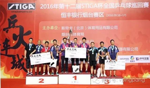 中成年組前三名