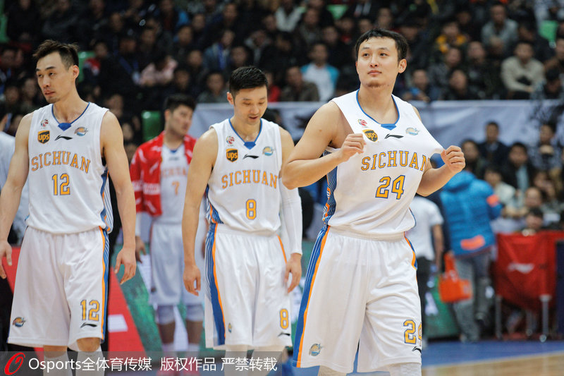 四川憑借全隊發揮戰勝上海。