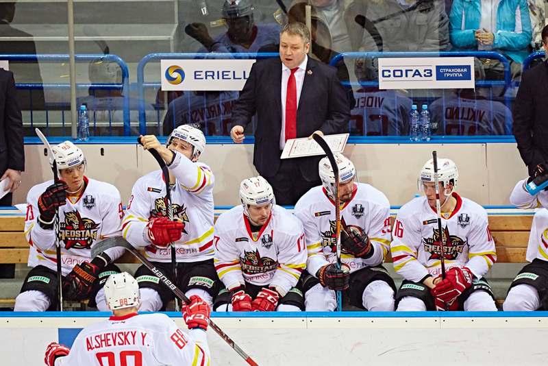 高清：KHL季后賽首輪 昆侖鴻星客場2-4不敵馬鋼城冶金【3】