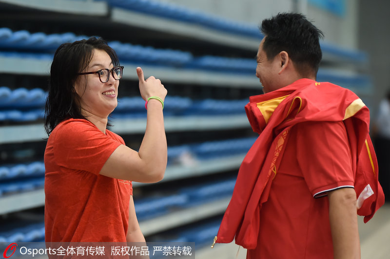 傅園慧狀態不錯