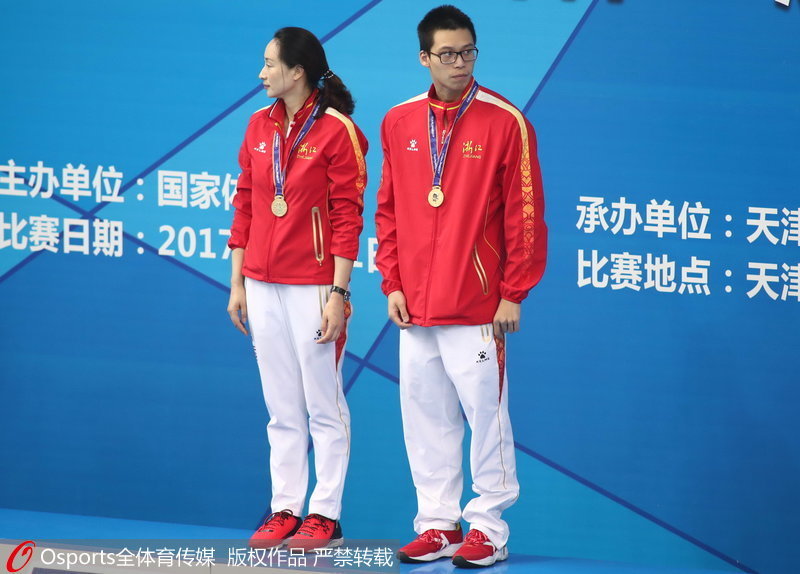 組圖：全運會男子100米蝶泳決賽 李朱濠奪冠