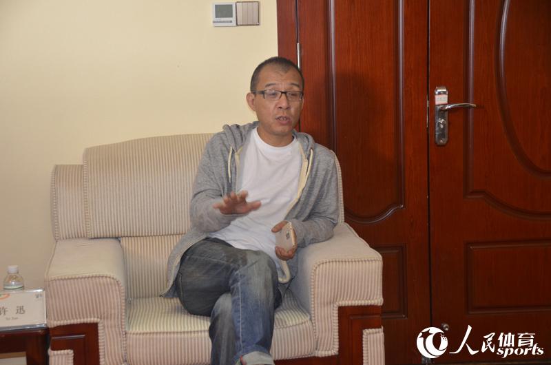 央視資深體育記者許迅