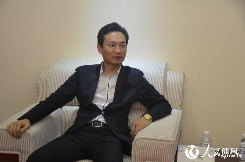 人民網體育部主任、人民體育董事長朱凱