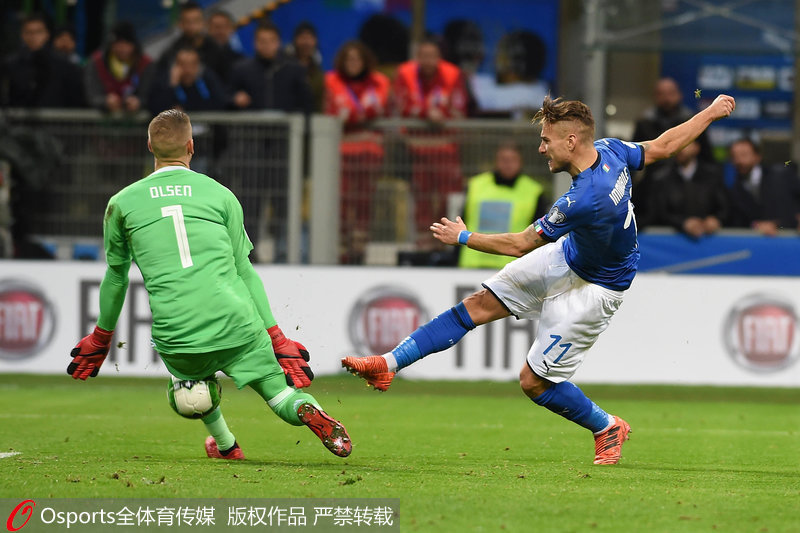 伊莫比萊射門被封堵