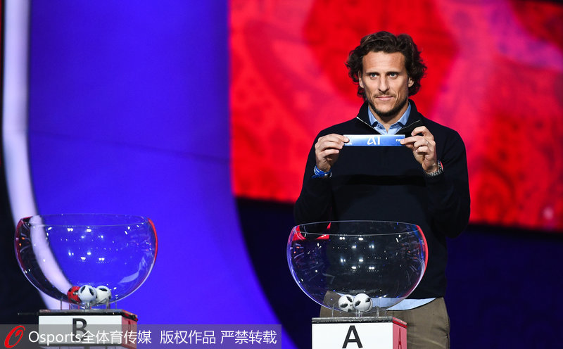 烏拉圭傳奇前鋒弗蘭出席彩排