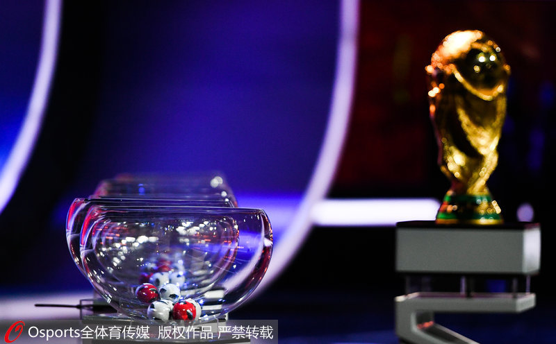 2018年世界杯抽簽儀式彩排現場