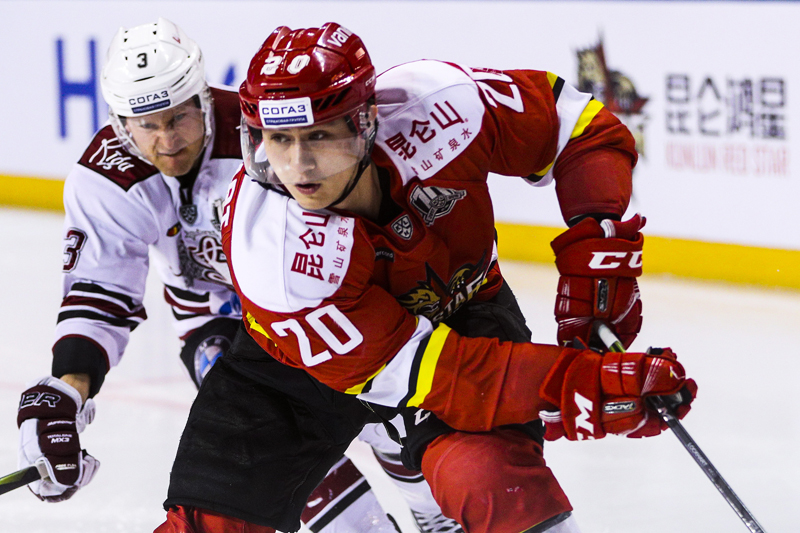 KHL駱嘉貢獻賽季首球 昆侖鴻星主場3-1裡加迪納摩【5】