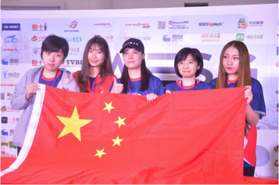 獲得CS:GO亞軍的中國女子戰隊LLG