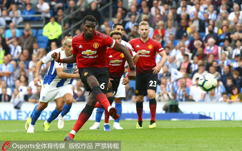 博格巴主罰點球