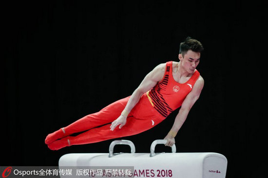 亞運-體操男子團體中國隊獲冠軍 日、韓分獲二、三名