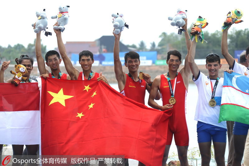 中國隊獲得金牌