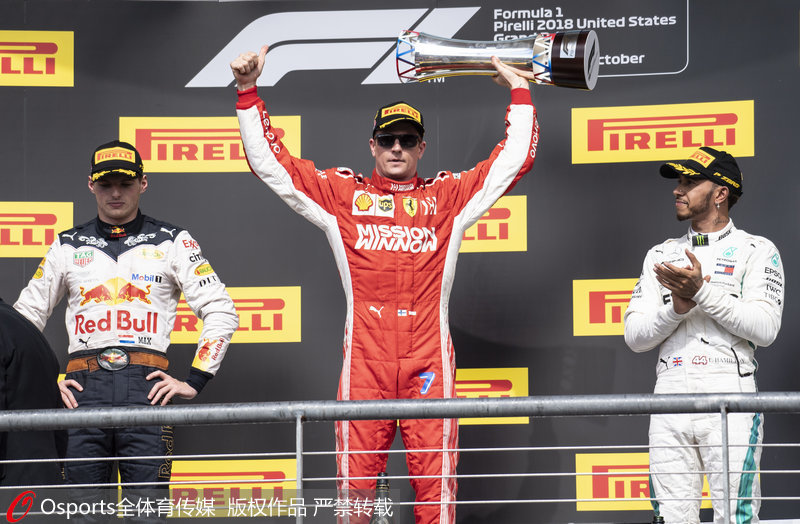 萊科寧慶祝奪冠