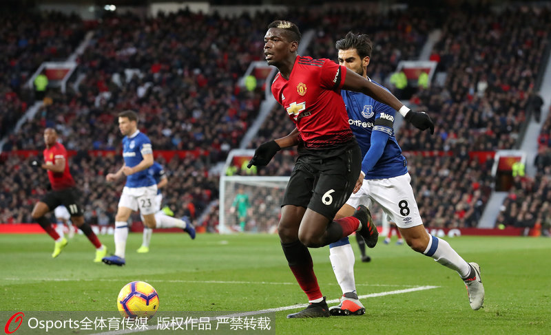 博格巴組織進攻