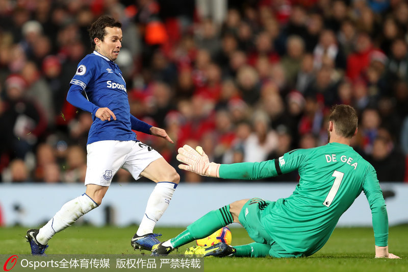 德赫亞封堵對方射門