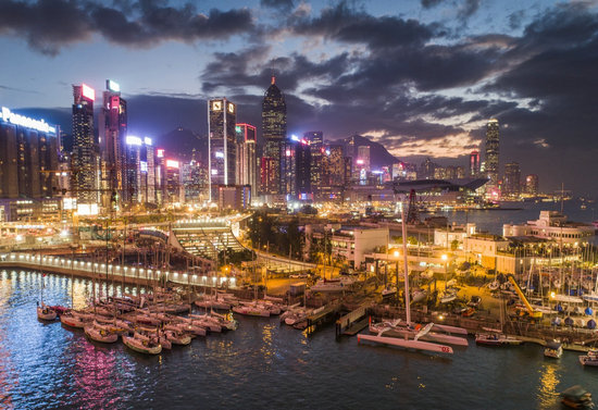 第十二屆中國杯帆船賽在深圳大亞灣開幕