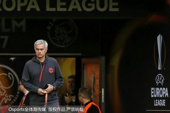 穆裡尼奧最終和曼聯分手（資料圖）