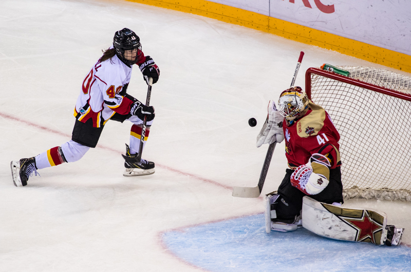 CWHL-多名主力缺陣 萬科陽光主場一球惜敗地獄