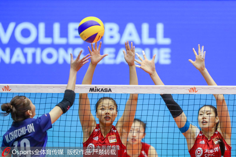 龔翔宇、顏妮攔網