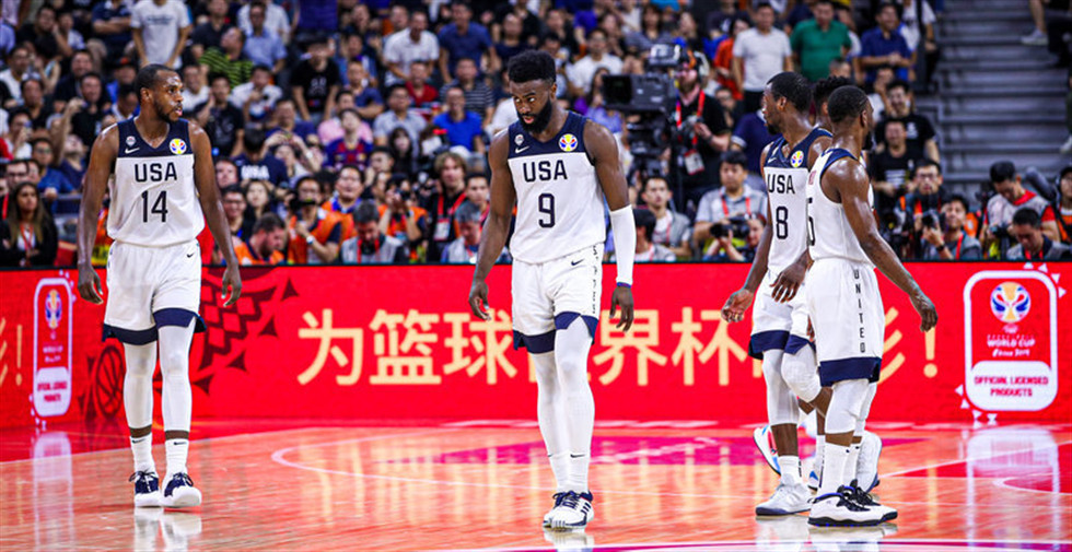 高清-美國男籃負法國無緣世界杯四強 世界大賽48連勝終結