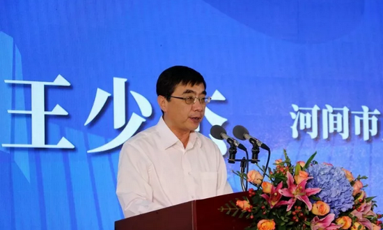 河间市人民政府市长王少杰致辞