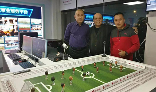 聾人國際足球協會主席邀請“Hao球”直播國際聾人足球賽事