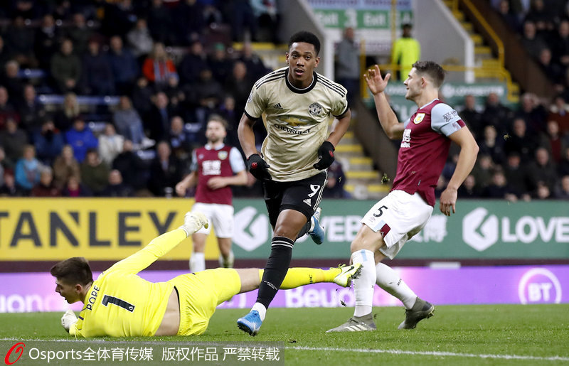 馬夏爾取得進球