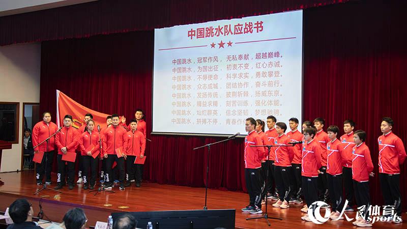 中國舉重隊、中國跳水隊2020年開訓挑戰、應戰環節