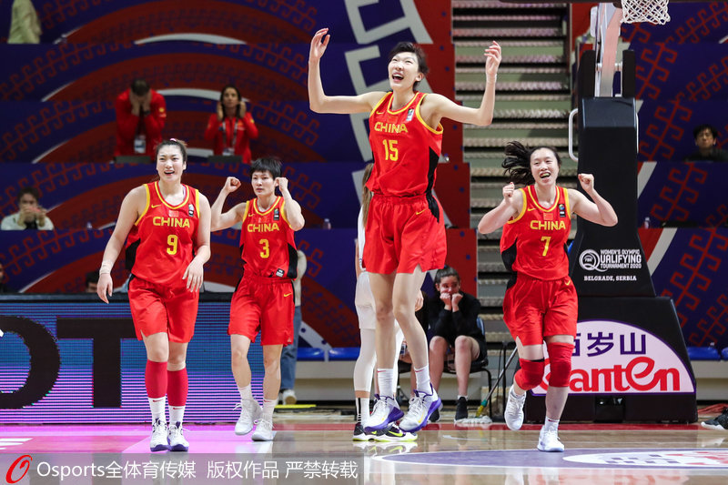 北京時間2020年2月8日，2020年東京奧運會女籃資格賽第三階段貝爾格萊德賽區第二輪比賽。中國女籃迎戰勁敵西班牙女籃。最終，中國女籃以 64-62 戰勝小組勁敵西班牙隊，兩戰全勝提前鎖定東京奧運會參賽資格。