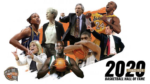 nba2020届篮球名人堂8位候选人海报