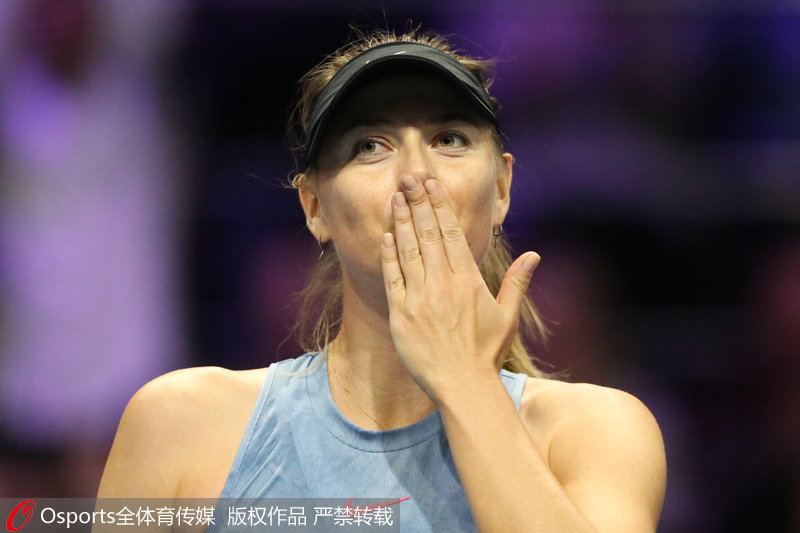 2019年WTA聖彼得堡公開賽女單首輪：加夫裡洛娃0：2負莎拉波娃