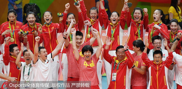 奧運故事會丨集體項目，中國女將奮力綻放